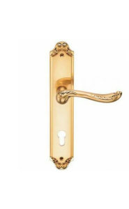 Ручка ACANTO S.GOLD (CL) (на планке под цилиндр, матовое золото)