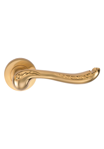 Ручка ACANTO S. GOLD (20G) (на круглой розетке, матовое золото)