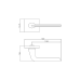 Ручка ADDEN BAU DOVE S-584 GRAPHITE (цвет ГРАФИТ)